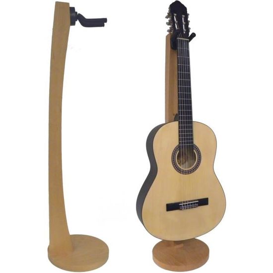 Support De Guitare Réglable - Aluminium, Ventouses, Hauteur 135-205 Mm, Pour Guitare Classique, Folk, électrique - 10