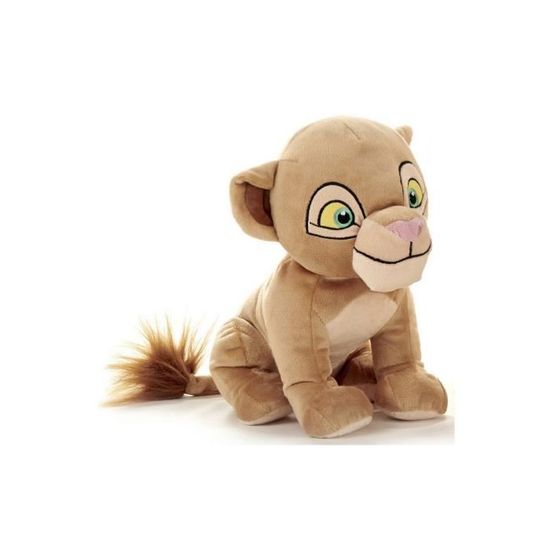 Peluche Disney Le Roi Lion : Lionne Kiara 29 Cm - Doudou Enfant - Licence
