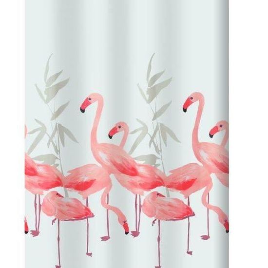 Tropical Flamingo Tissu rideau de douche-neuf