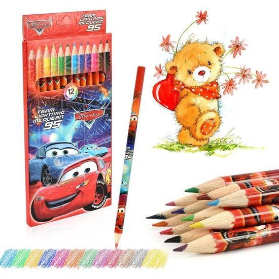 12 Pièces Empilable De Couleur crayon de couleurs enfant 12 couleurs