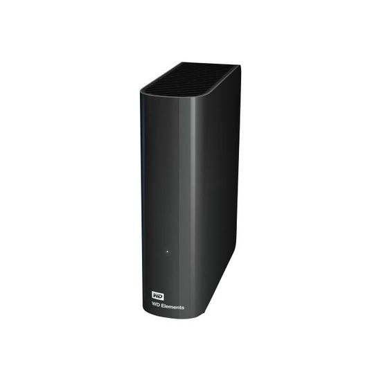 Disque Dur De Bureau WD Elements 26 To - USB 3.2 Gen 1 - Plug-and-play Pour Stockage Massif Et Sauvegarde - 8