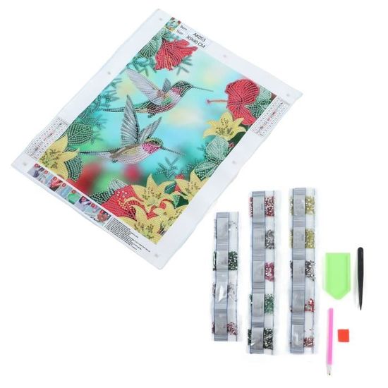 Acudotr Kit De Peinture Diamant Pour Adultes - Motif Papillon 5D