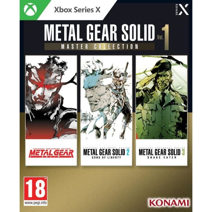 Metal Gear Solid Master Collection Vol.1 - Jeu Xbox Series X Metal Gear Solid Master Collection Vol.1 - Jeu Xbox Series X
