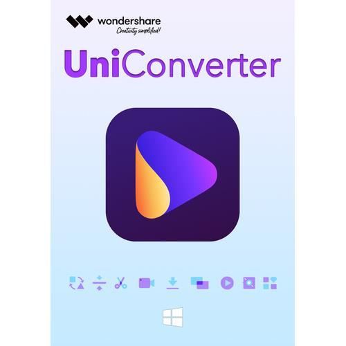 wondershare uniconverter 13 pour windows