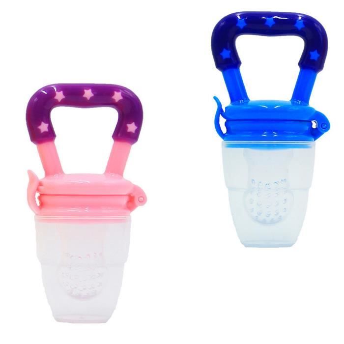 Soins bébé2 PC Infantile Bébé Jouet De Dentition Légumes De Fruit Jouet De Dentition Anneau À Tremper Tétine YKK90711323AL_YOU