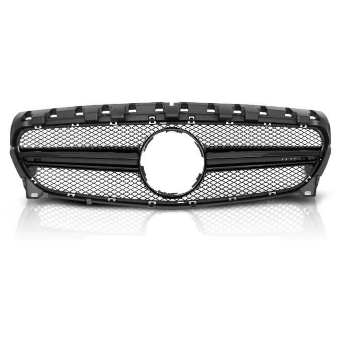 Calandre Avant Mercedes CLA W117 13-19 Glossy Black Look Sport