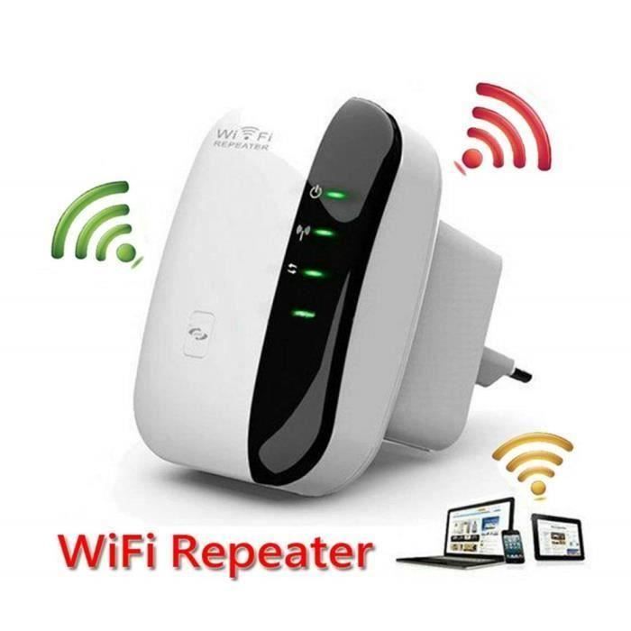 SHAN Yolistar Répéteur WiFi Booster - 300Mbps Extenseur sans Fil Amplificateur de Signal du Réseau(