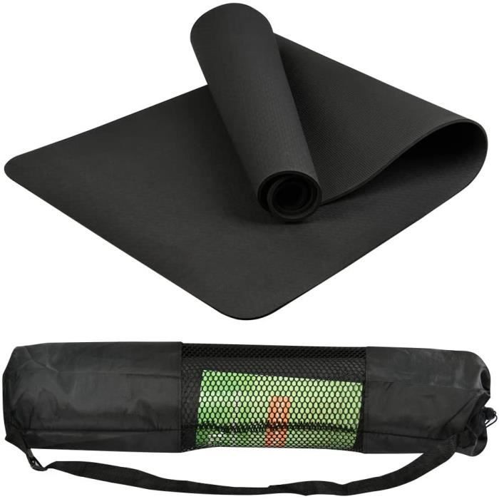 TAPIS DE SOL - TAPIS DE GYM - TAPIS DE YOGA TIMESETL Tapis de Yoga, Tapis Gym TPE matériaux Recyclable, Antidérapan219