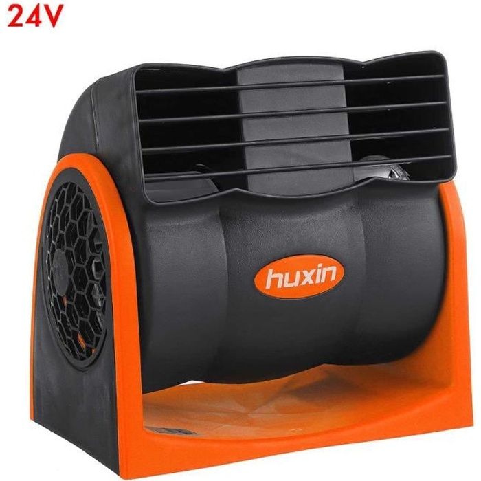 Ventilateur,Climatiseur de voiture 12V-24V DC,pour véhicule,camion,bateau,voiture,ventilateur de refroidissement,vitesse - Type 24V