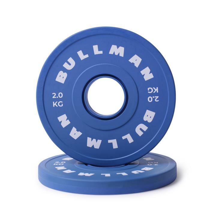 Disques d'Ajustement Olympiques 2kg - Musculation