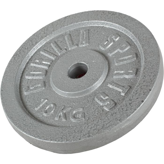 1 x Poids disque en fonte de 10 KG, Ø 31mm d'alésage