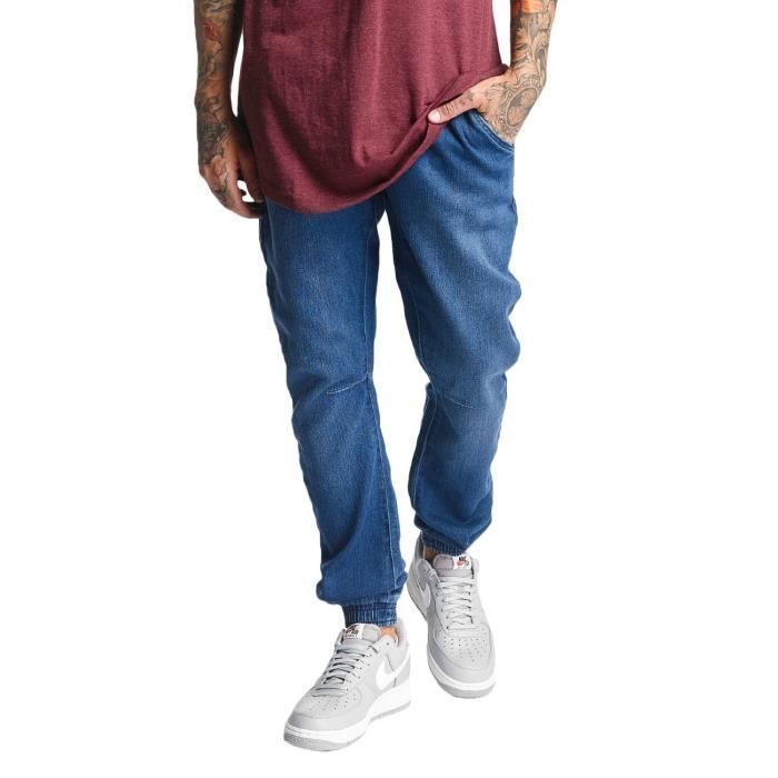 Urban Classics Homme Pantalons & Shorts / Jogging Knitted Denim