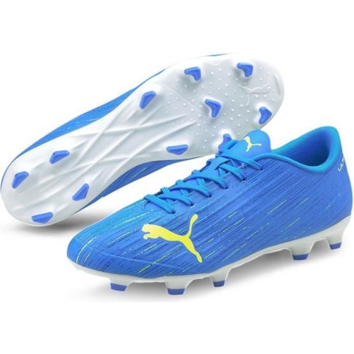 Chaussures de football Puma Ultra 4.2 FG/AG - bleu chiné/jaune - 40