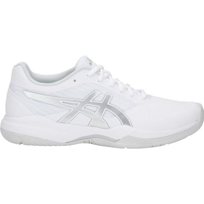 Chaussures de training femme Asics Gel Game 7 - blanc/argent - 35,5