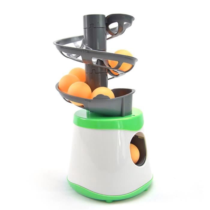 Machine Formateur Cadeau Raquette Sport Mini Tennis De Table Robot Parent-Enfant Étudiant Expéditeur Pitching Servir - Vert Et