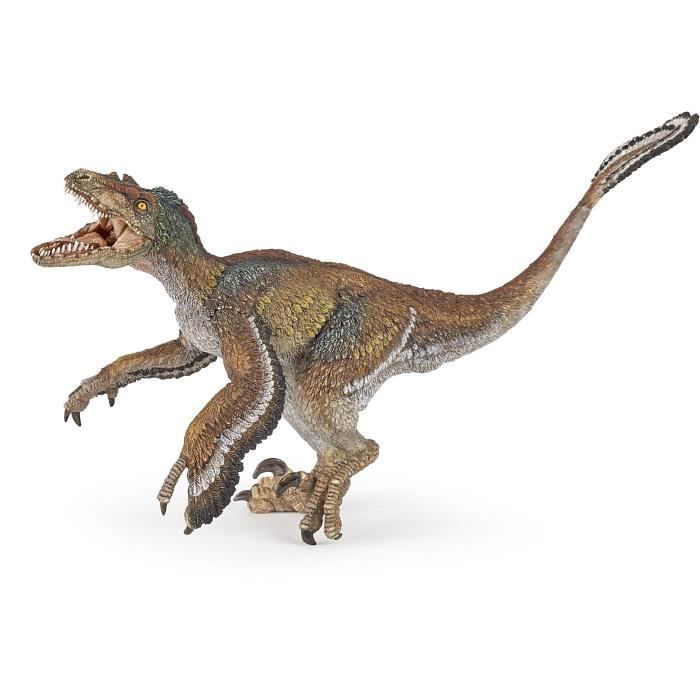 PAPO Figurine Vélociraptor à plumes Pour Enfant