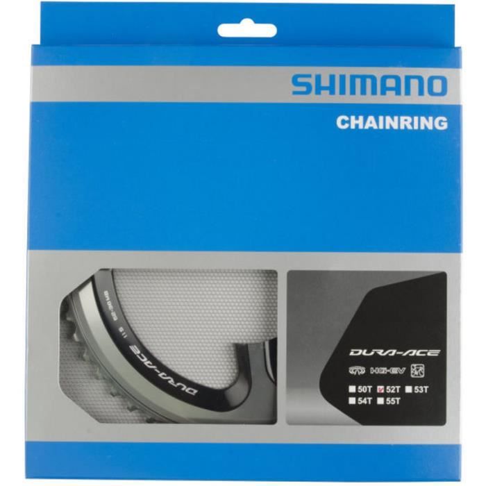 Shimano Dura-Ace FC-9000 - Plateau - 11 vitesses MB noir/argent