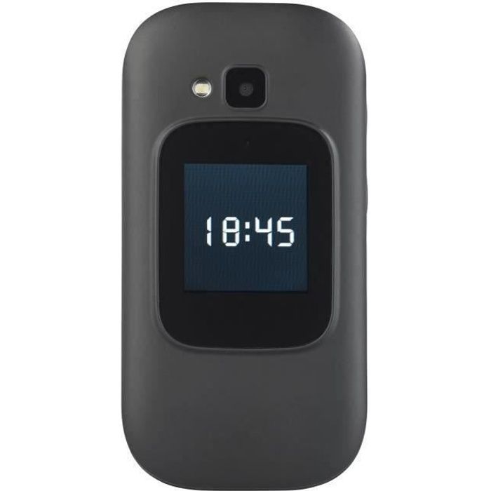 Téléphone portable à clapet 2 écrans avec appel d'urgence XL-965