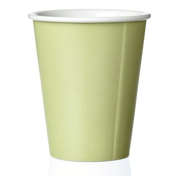 VIVA SCANDINAVIA tasse en porcelaine Laura Spring - Porcelaine - 20 cl - Vert pomme