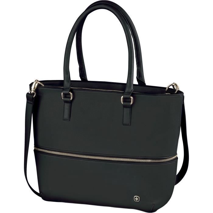 WENGER Eva aux femmes Sac à main pour portable avec manchon amovible pour ordinateur portable 13- - Noir