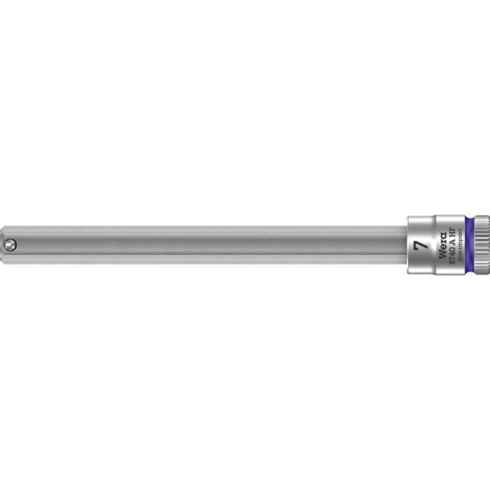CLE A TUBE - CLE A PIPE - CLE A PIPE DEBOUCHEE - Douille-embout Wera 8740 A 05003342001 6 pans intérieurs 7 mm 1/4 (6.3 mm) 1 pc(s)
