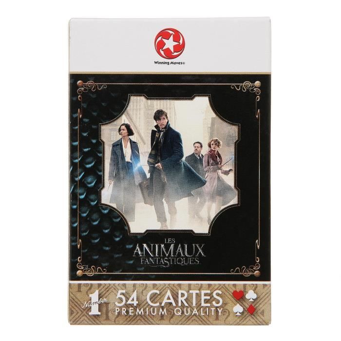 WADDINGTONS N°1 - Les Animaux Fantastiques - Jeu de 54 cartes