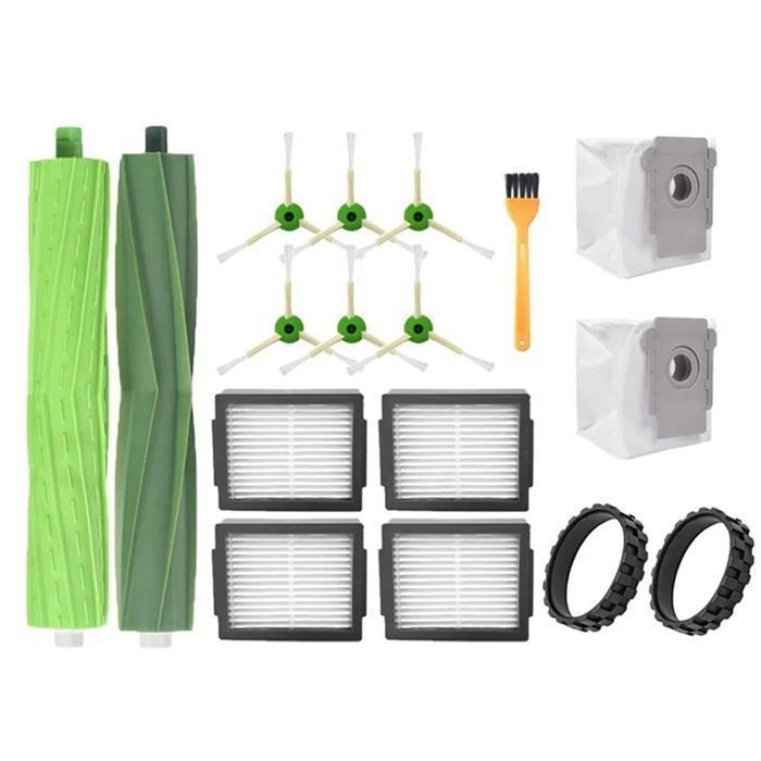 Pack De 3 Brosses Latérales Pour Roomba Séries 505/405/205/105/Essential - Compatible IRobot - Nettoyage Coins Et Bords - 11