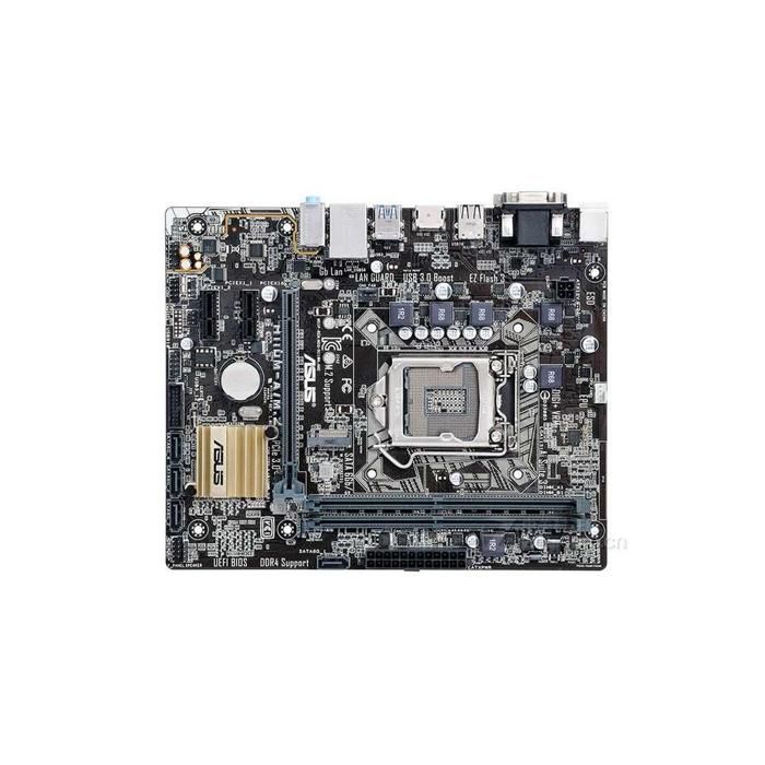 Carte mère ASUS H110M-K D3 Intel H110 LGA 1151 2xDDR3 32GB Micro ATX - Asus