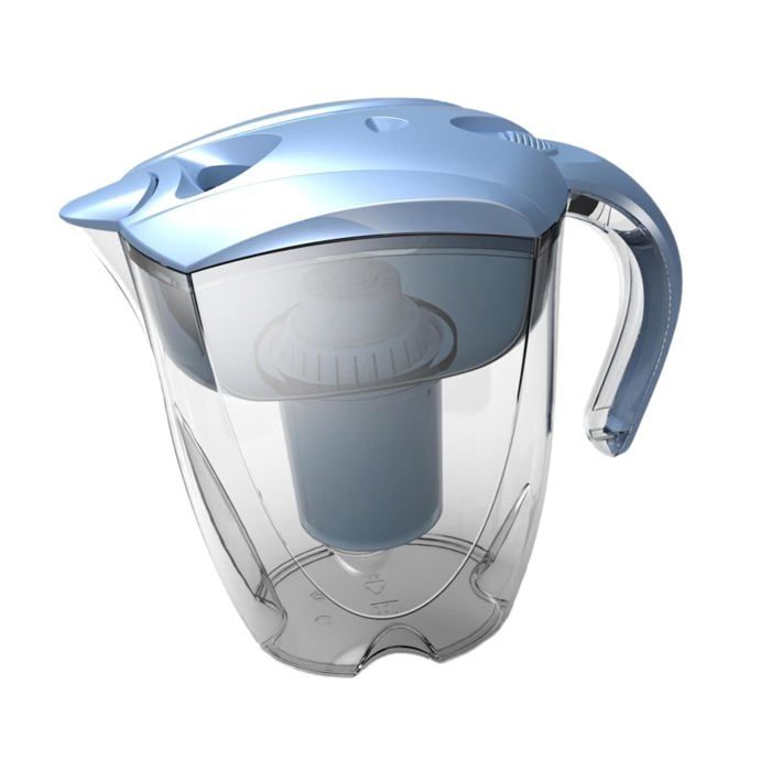 Pichet Filtre à Eau Soma 1,3 L (6 Tasses) - Design élégant, Filtre Charbon De Noix De Coco - Pour Frigo Et Table - 10