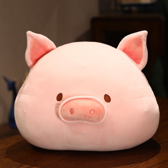 Snack Oreiller Animal en Peluche | Mignon Snack Oreiller | Amovible Moelleux Chats Coussin | Coussin en Peluche Kawaii | pour