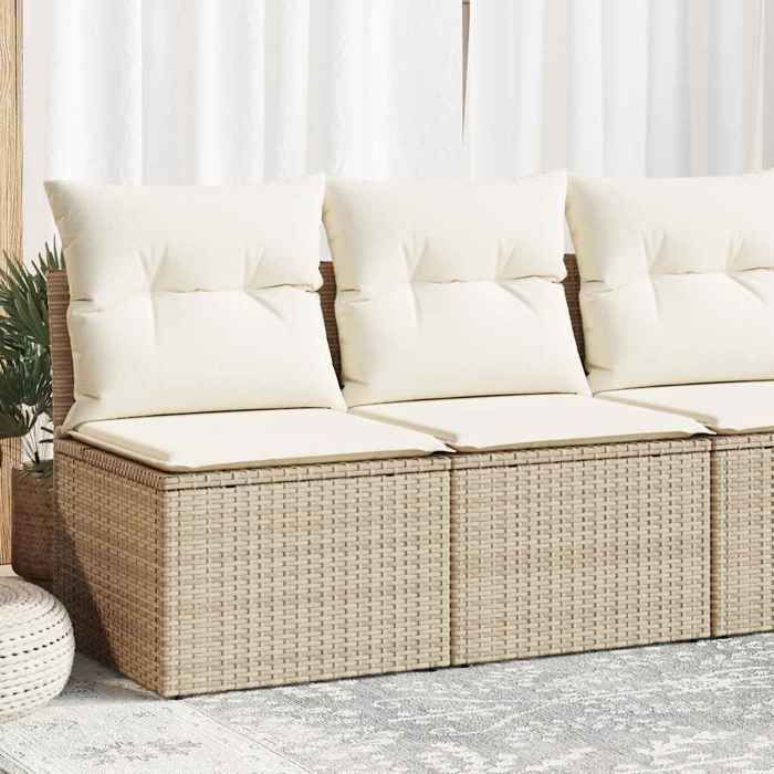 VIDAXL Salon de jardin avec coussins 2 pcs