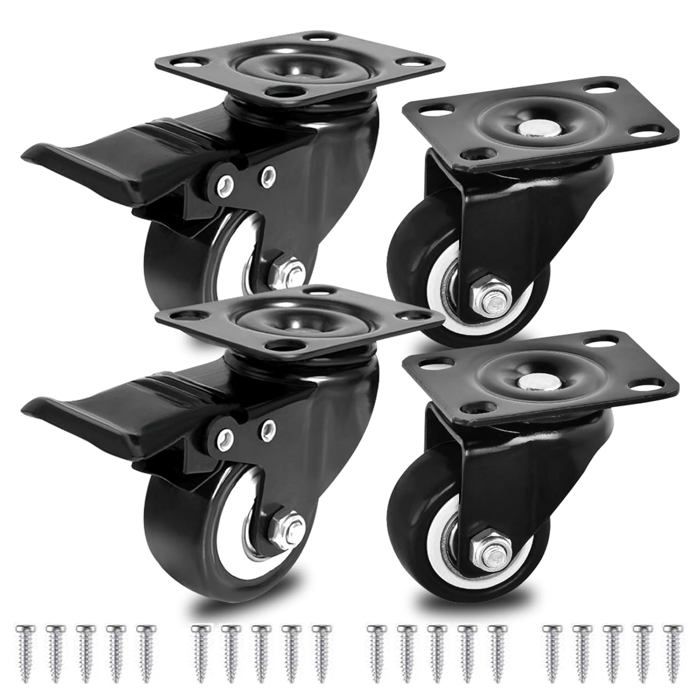 Lot De 4 Roulettes De Rechange Pour Rameur – 8x43x11 Mm, Roulement Acier, Capacité Haute Charge