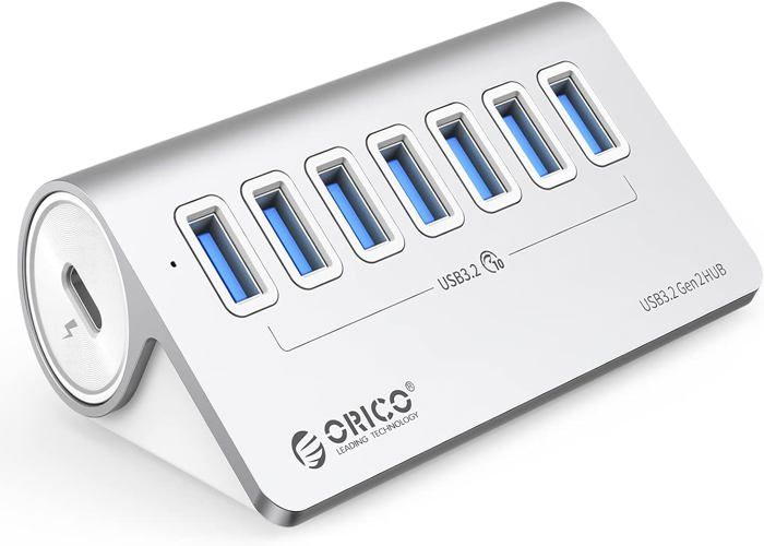 Hub Séparateur USB 3.0 Haute Vitesse 4 Port Ultra Mince + Lumière