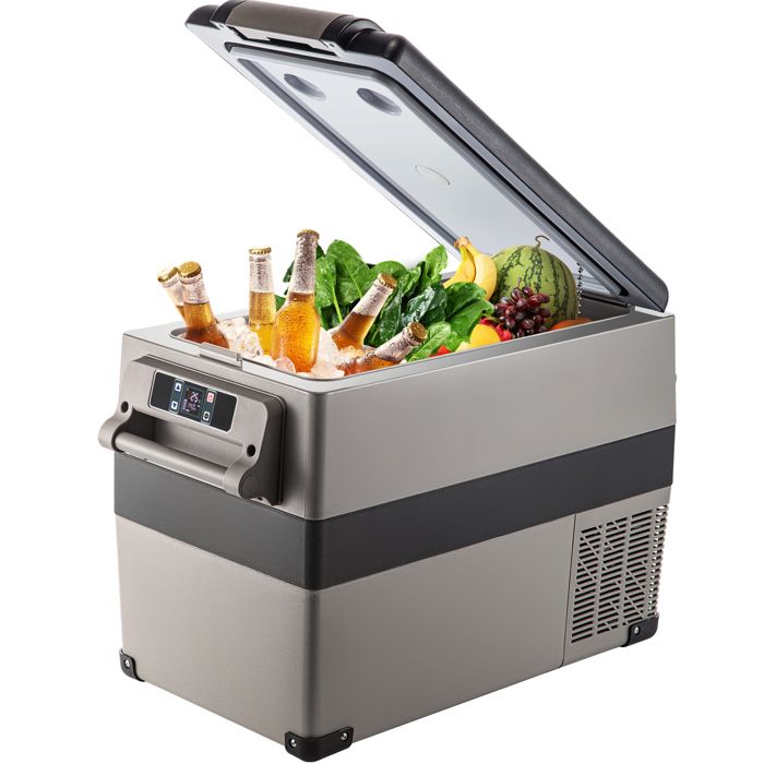 Mini Réfrigérateur De Voiture 12V - Capacité 7,5 Litres, Refroidissement Rapide - Couleur Verte, Alimenté Par L'allume-cigare