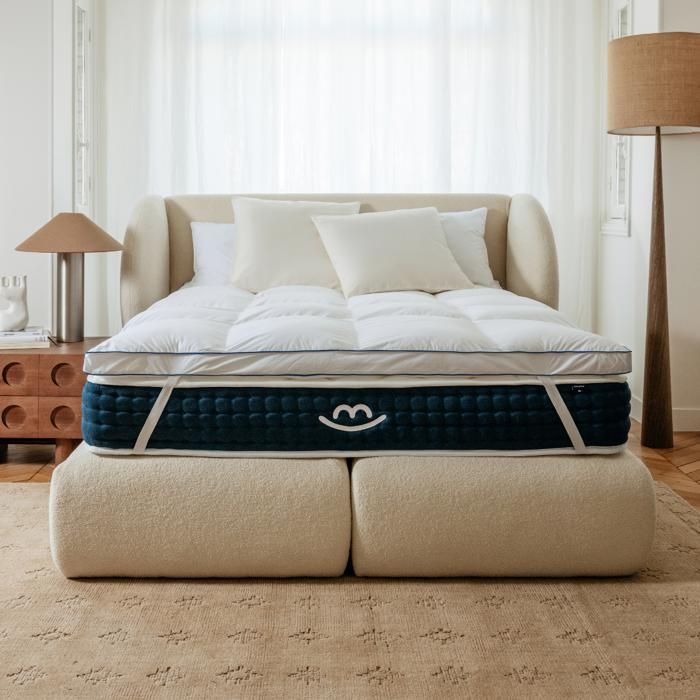 Matelas mémoire de forme et surmatelas 160x200 épais 26cm - Pack Confort premium - Morphea