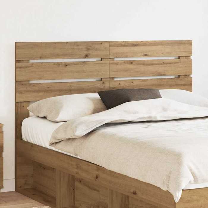 Tête de lit - vidaXL - Chêne artisanal - Bois dingénierie - 160 cm - Design moderne