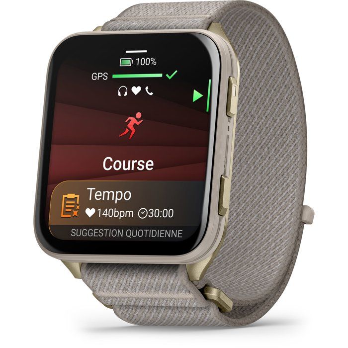 Montre connectée GPS - GARMIN - Venu X1 - Gris