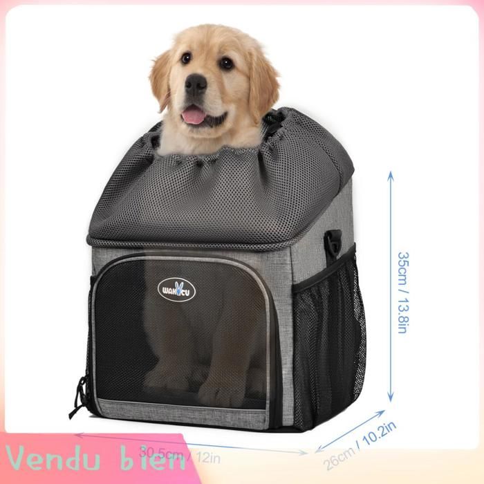 Comparer les prix de Garosa panier de vélo pour chiens Porte-vélo pour animaux de compagnie sac à dos panier de vélo pour chien sport velo Noir