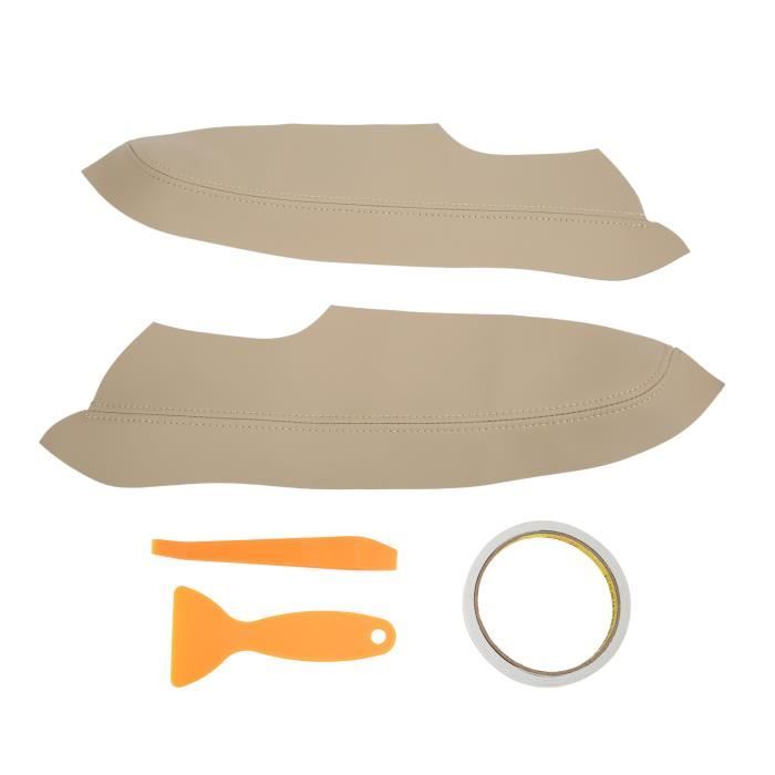 Yurefax – Housse Accoudoir Porte Cuir Microfibre Pour Citroën Xsara Picasso (Lot 4 Pièces)