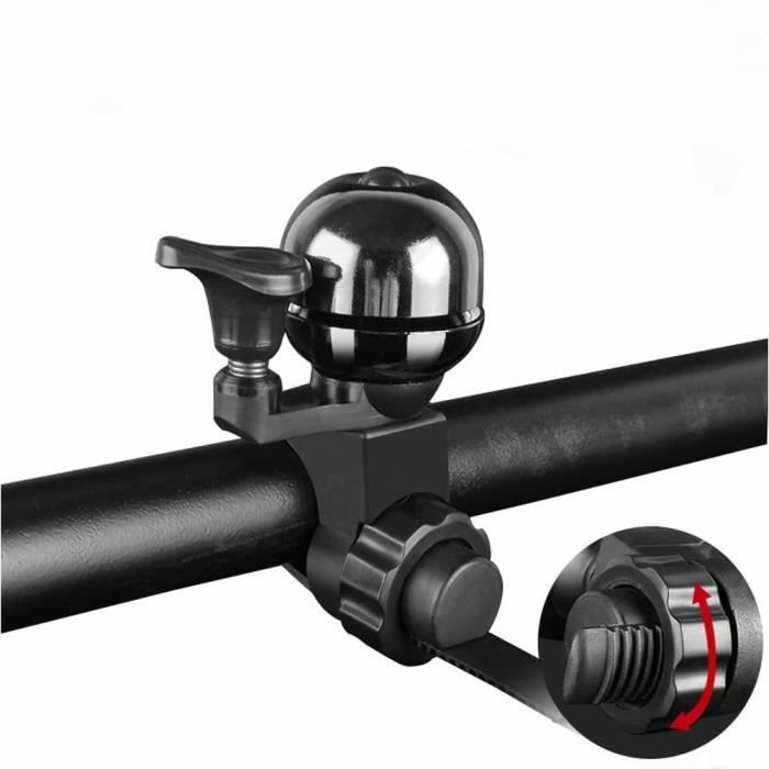 Vélo Cloche vélo Sonnette Cloche sonnette Bell Vélo Grand Noir