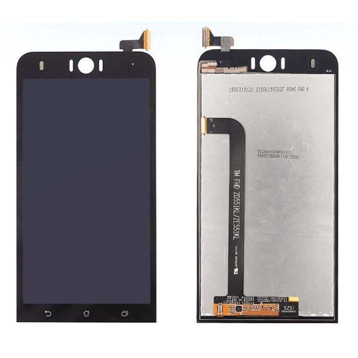 Ecran LCD + Vitre tactile sur châssis pour ASUS ZENFONE 4 MAX ZC520KL X00HD Noir