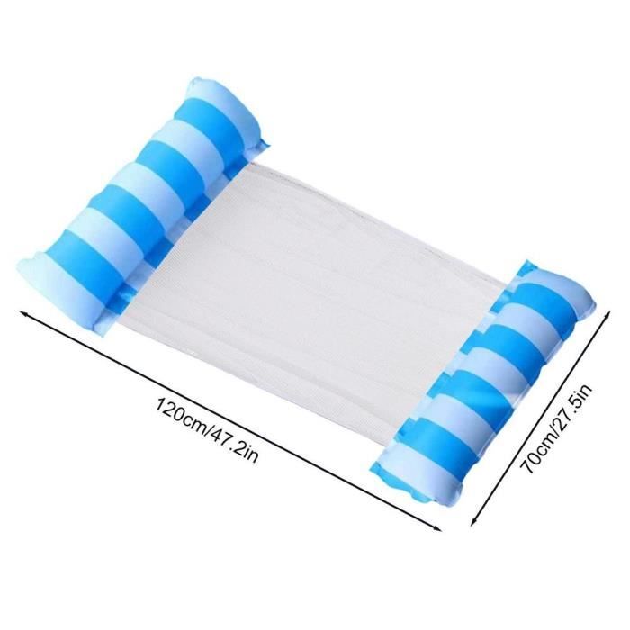 Hamac gonflable pliable en PVC pour sports aquatiques, matelas