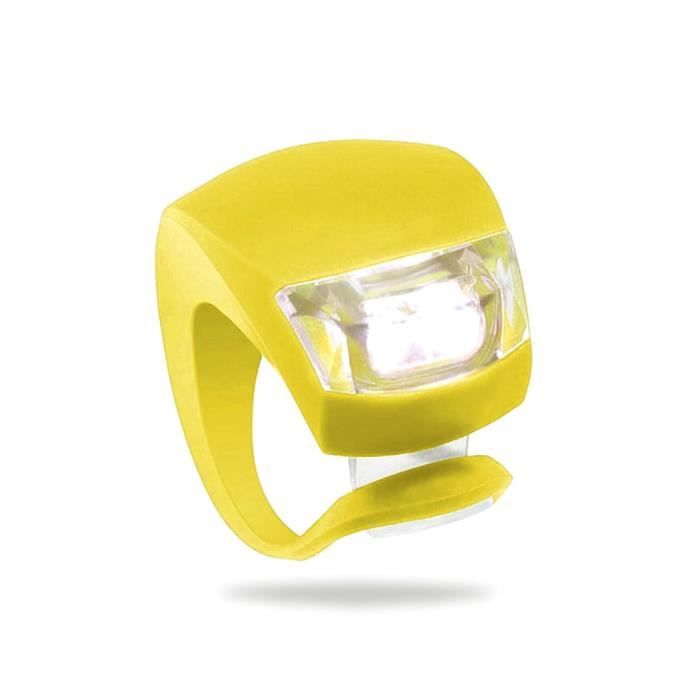 jaune - enquêter avant led bleu pour vélo, batterie, lampe de poche 62, lumière de sauna réglable, accessoire
