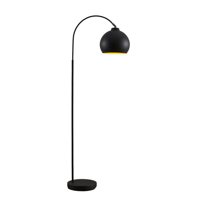 Lindby Lampadaire Minali (Moderne) en Noir Métal e. a. pour Salon & Salle à manger (1 lampe à E27) arqué lampadaire arc lampe sur Lindby Lampadaire Minali (Moderne) en Noir Métal e. a. pour Salon & Salle à manger (1 lampe à E27) arqué lampadaire arc lampe sur