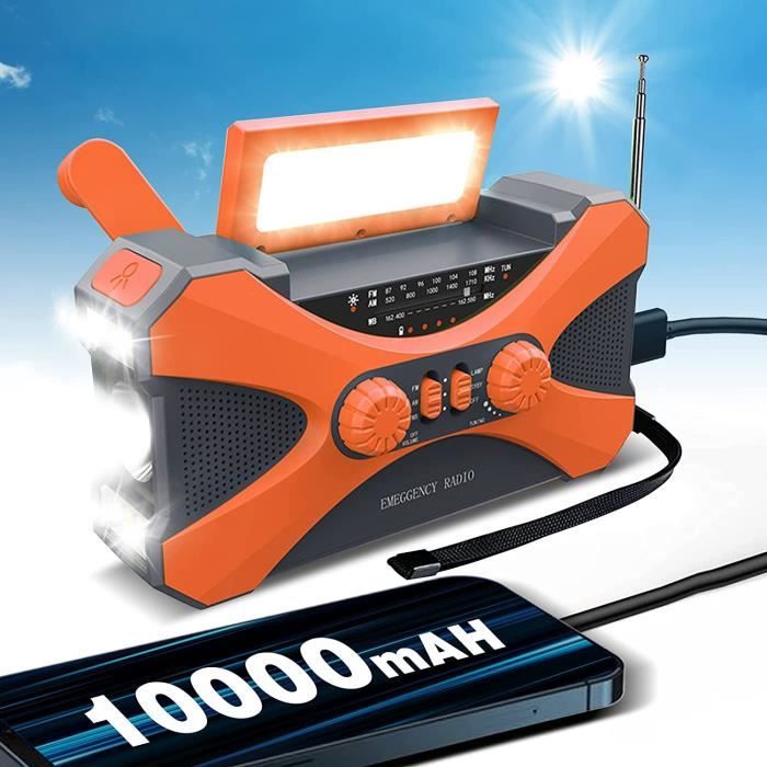 AnnonceRadios à manivelles - Test de radios solaires 2026
