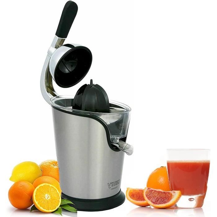 Presse-agrumes électrique Sommertal 850W - 2 Cônes (citron/orange) - Acier Inoxydable - 350ml