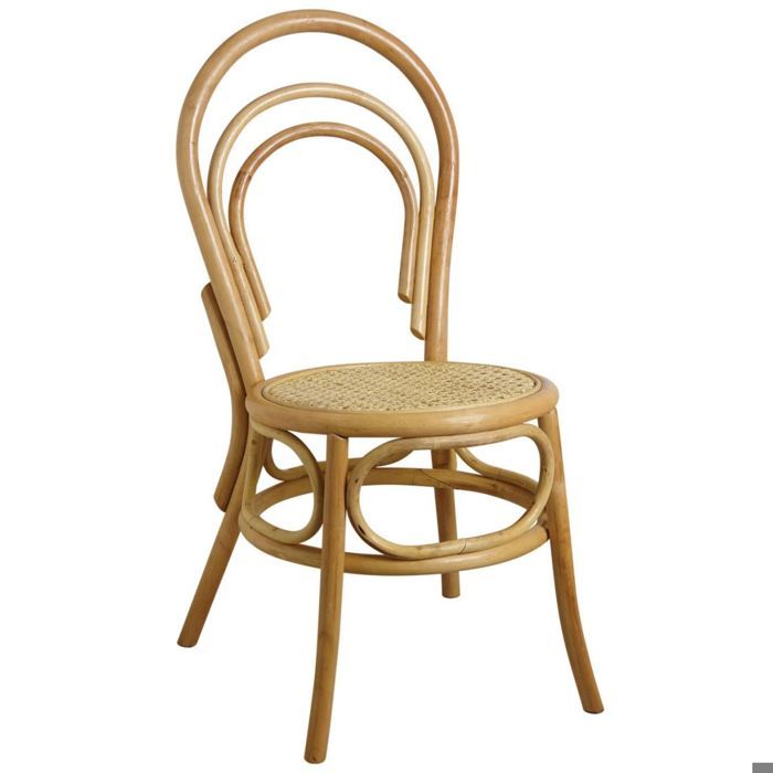 Chaise Bistrot Cannage Assise Ronde Chaise En Rotin Naturel Avec Assise En Cannage Achat Vente