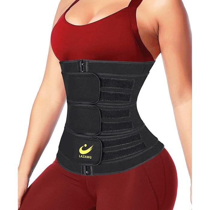 Ceinture Ventre Plat Femme Minceur Corset Sudation Gaine Amincissante  Cincher Abdominale Sport Néoprène Serre Taille [19] - Cdiscount Sport