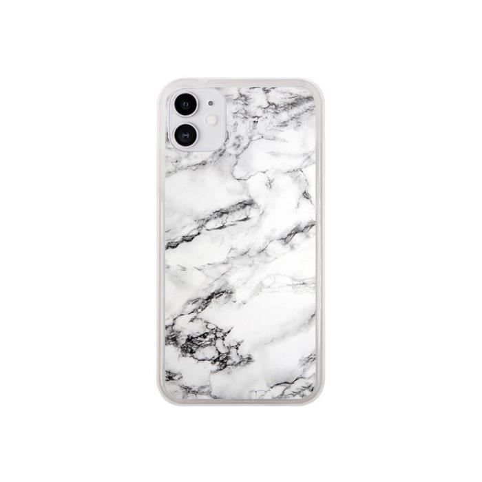 coque iphone marbre blanc