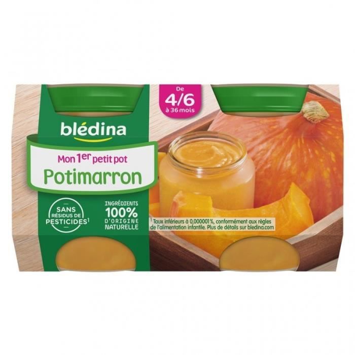 Bledina Mon 1er Petit Pot Potimarron De 4 6 A 36 Mois Par 2 De 130g Lot De 10 Soit Pots Cdiscount Au Quotidien Bledina Mon 1er Petit Pot Potimarron De 4 6 A 36 Mois Par 2 De 130g Lot De 10 Soit Pots Cdiscount Au Quotidien